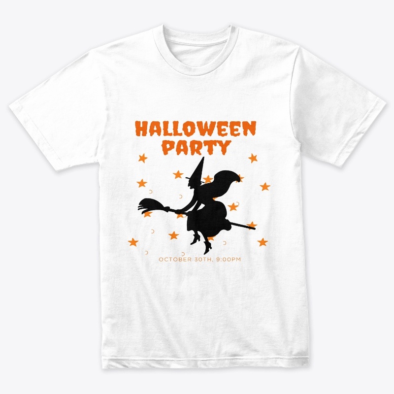 Halloween - Sorciere sur balaie