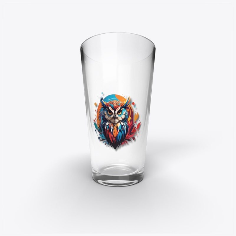 Colorful owl
