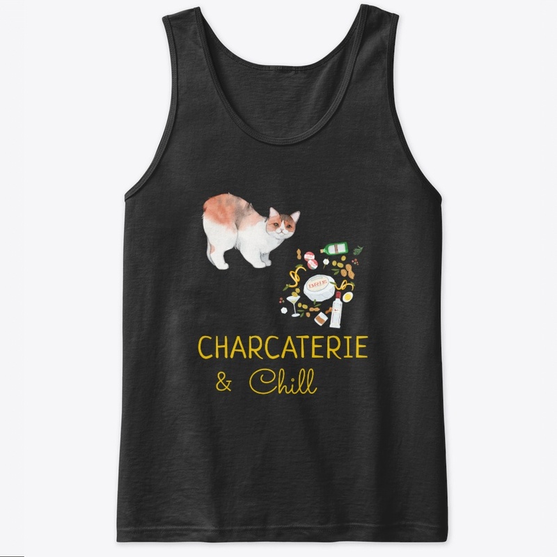 Charcaterie & Chill Design | Cat Tee