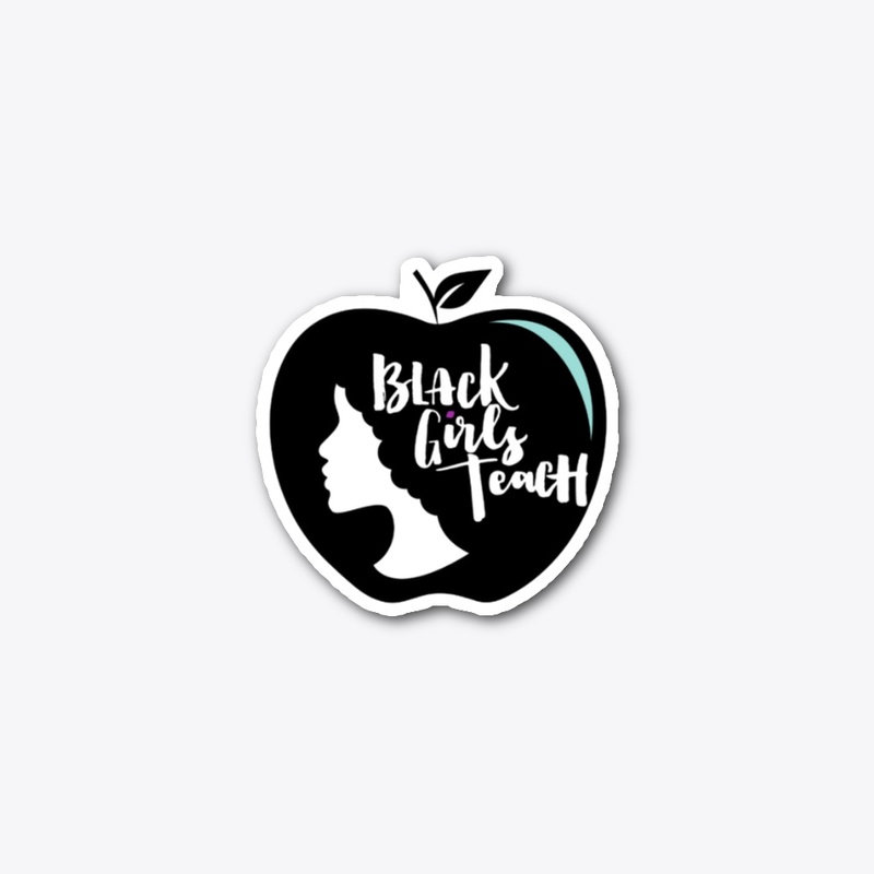 Black Girls Teach Logo Sticker