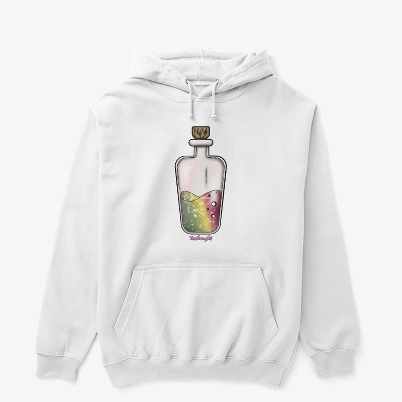 Watermelon Tourmaline Potion Bottle