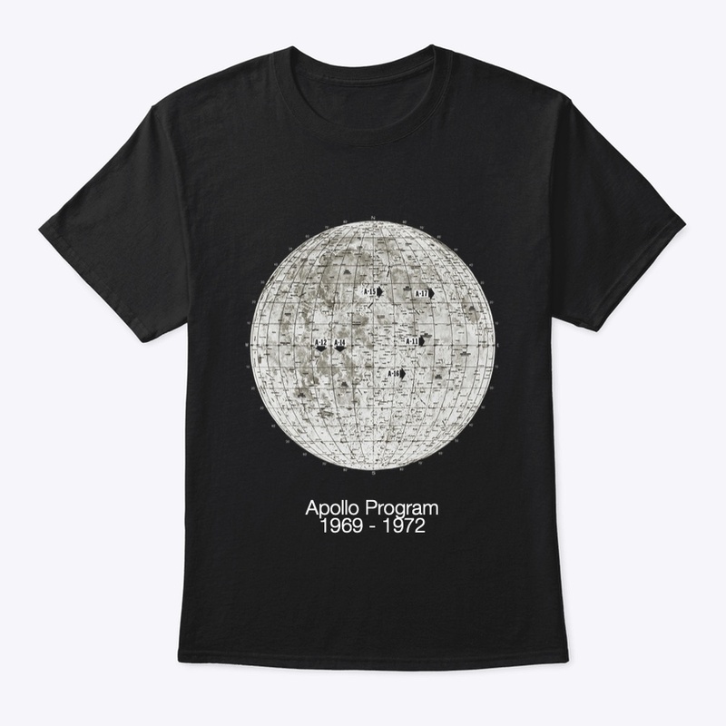 Moon landing sites