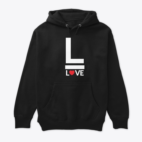  Love Black T-Shirt Front