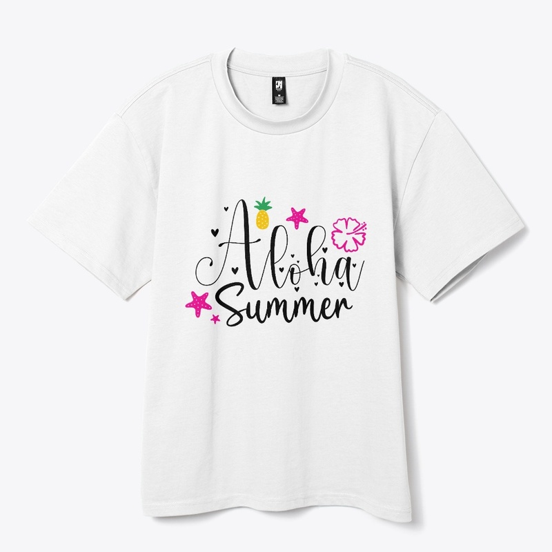 Aloha Summer T shirts and Hoodies