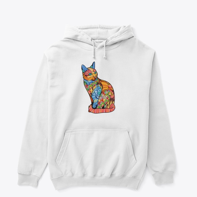 Colorful kitty
