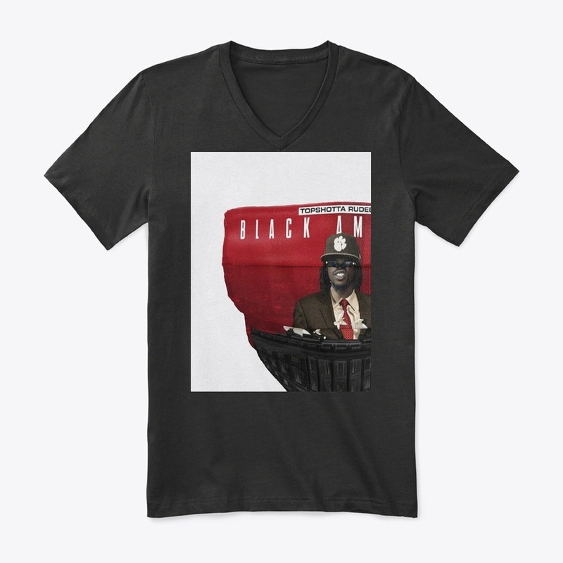 Black America V Neck