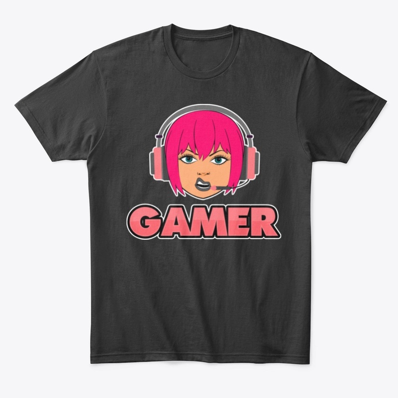Pink Gamer Girl 