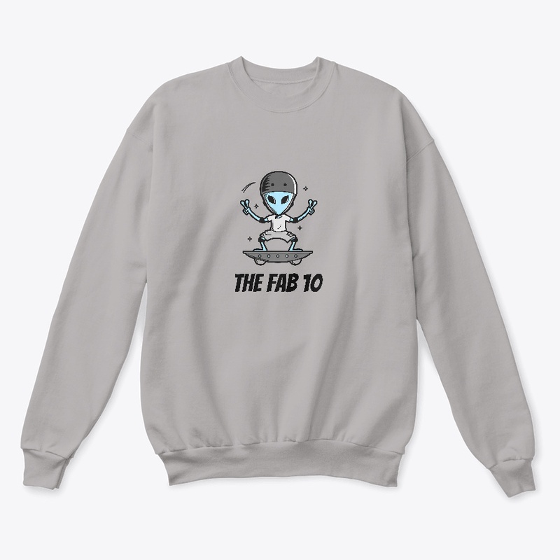 The Fab 10 Alien Logo