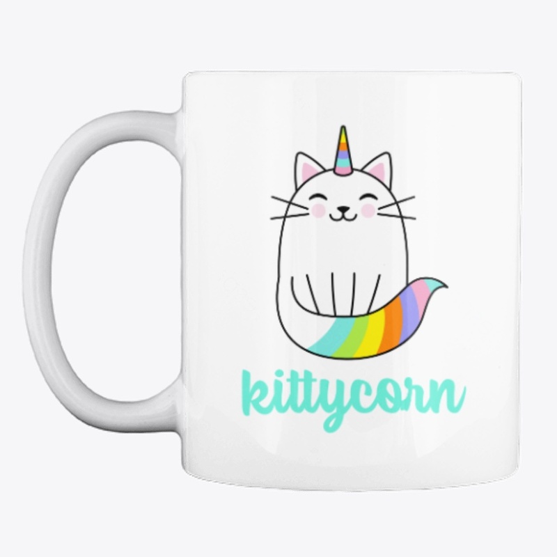 Cat Unicorn Design | Kittycorn Tee