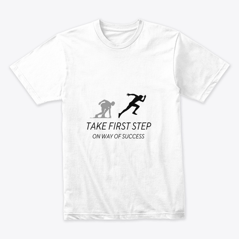 First step on way of success