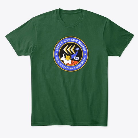 Circle City Con 6.0 Forest Green  T-Shirt Front