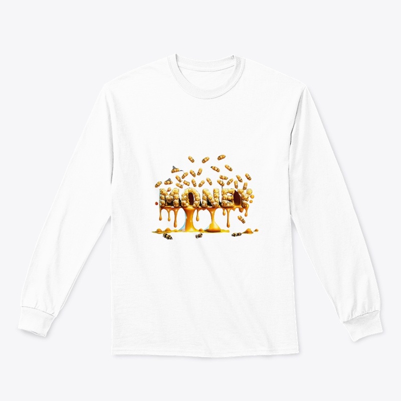 Money with honey bee