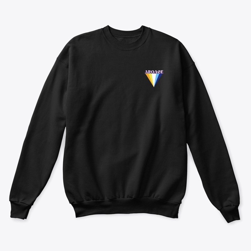 Aroace Pride Flag Triangle - Corner
