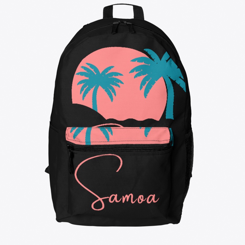 Samoa - Teal and Orange