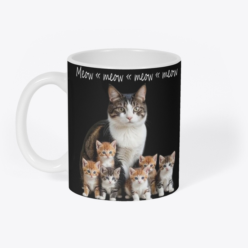 T-Shorts. The Wonderful Family - Cats