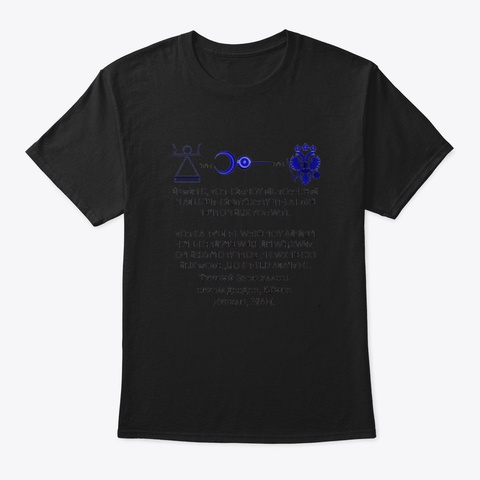 Sample 2 Black T-Shirt Front