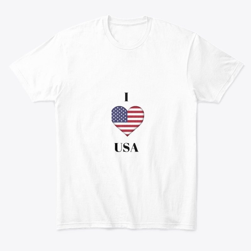 I love USA Tee - 4th of July Tee
