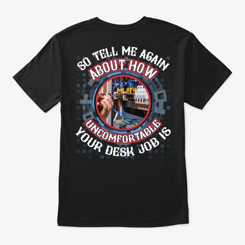 Not a desk Job - Electrician Hoodie