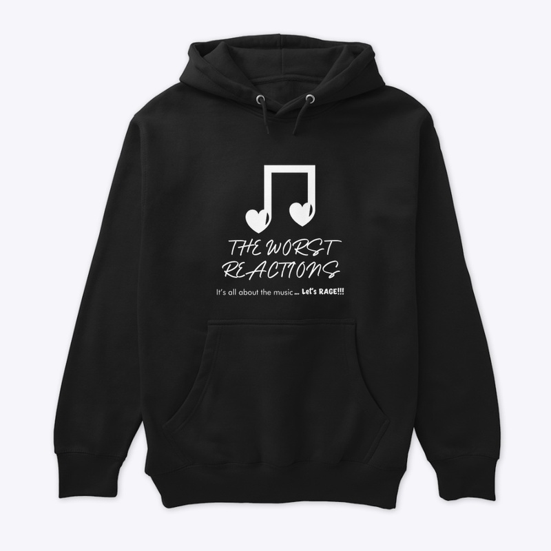 Let’s Rage!!! Hoodies (White Logo)