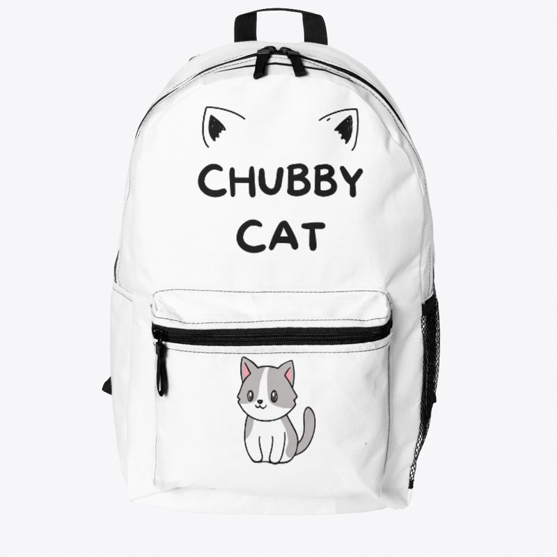 UNISEX CUTE CHUBBY CAT BAG