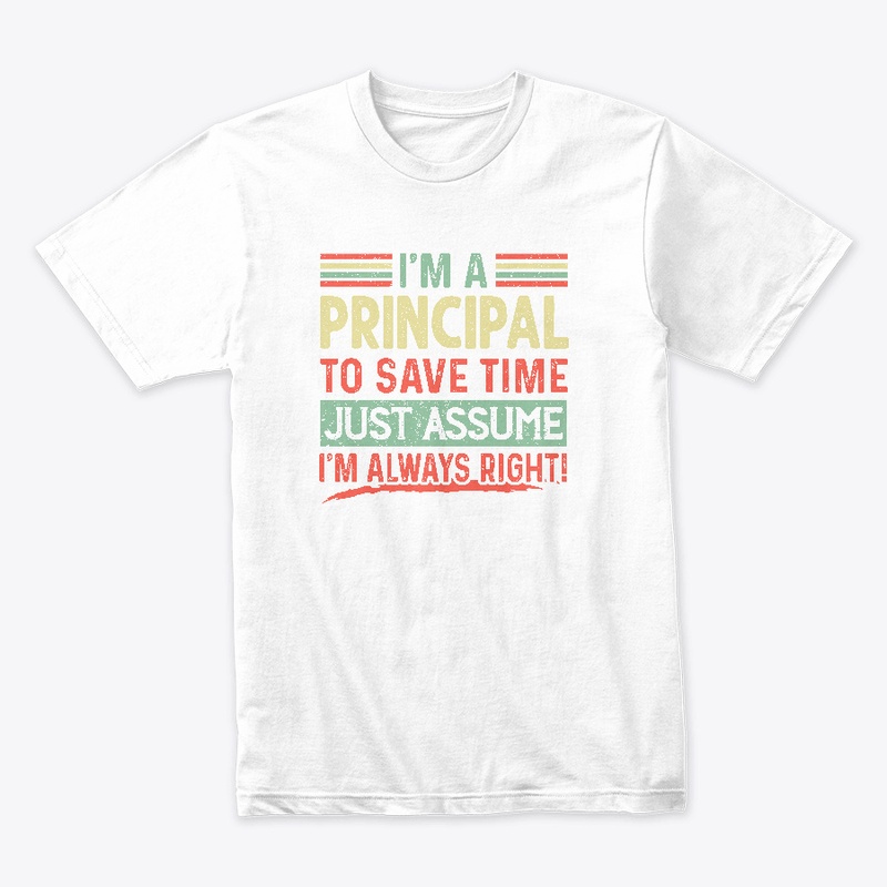 I'm a principal