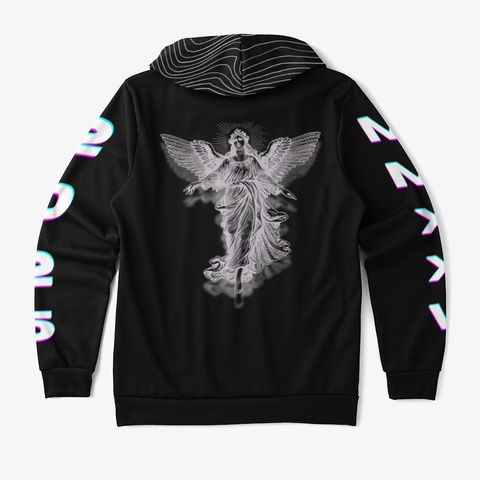 Sweatdhty Black T-Shirt Back