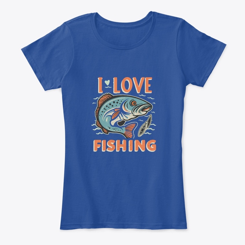 Fishing t-shirt design 
