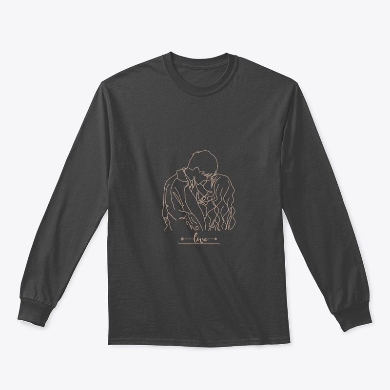"Couple Love" Simple T-Shirt