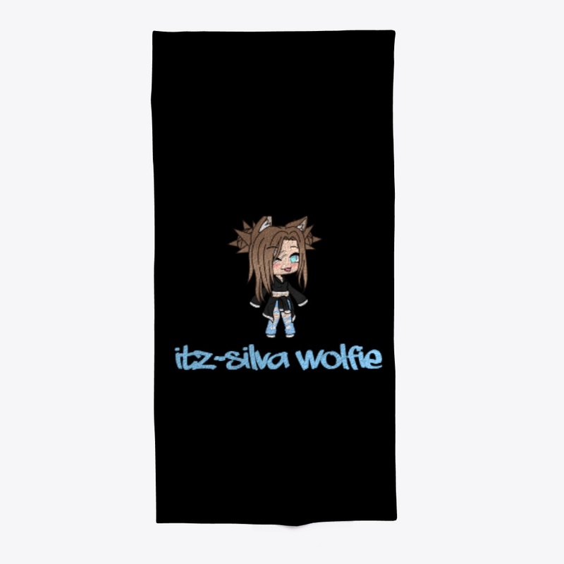 Itz_Silva Wolfie Beach Towel