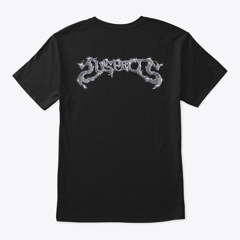 Chromed Black Camiseta Back
