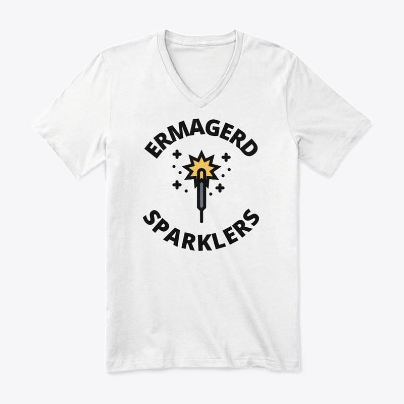 Ermagerd sparklers funny fireworks lover