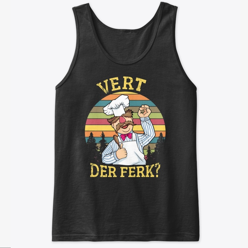 Retro Vintage Vert Der Ferk T Shirt