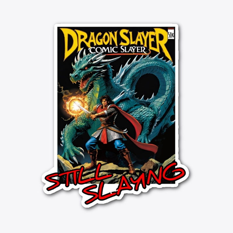Funny Comic Book Art Style Graphic 