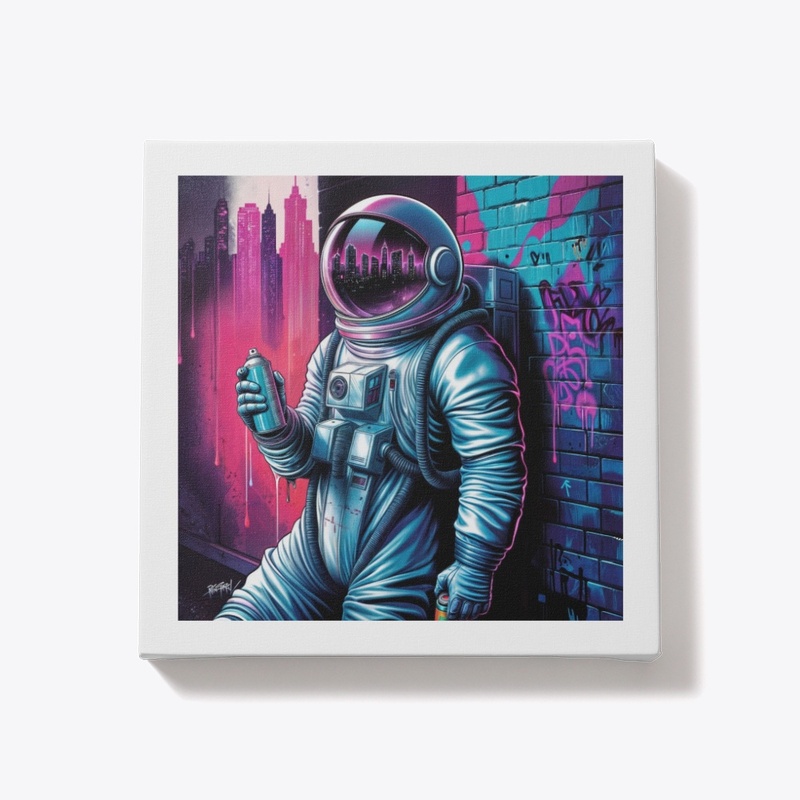 Urban Graffiti Astronaut