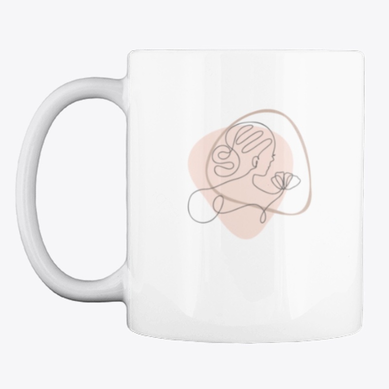 Minimal, Abstract Lady Line