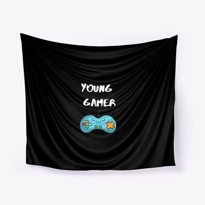 young gamer , kids T-shirt.