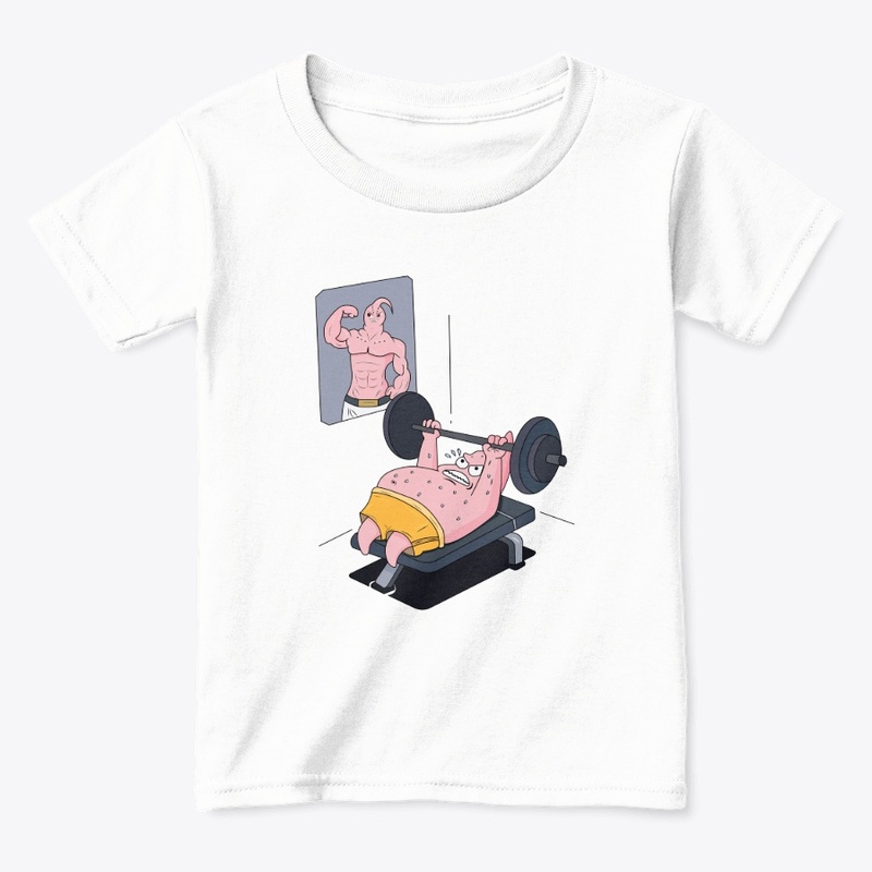 Majin Boo go yo the gym