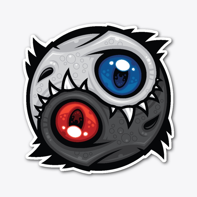 Good and Evil Dragon Yin Yang