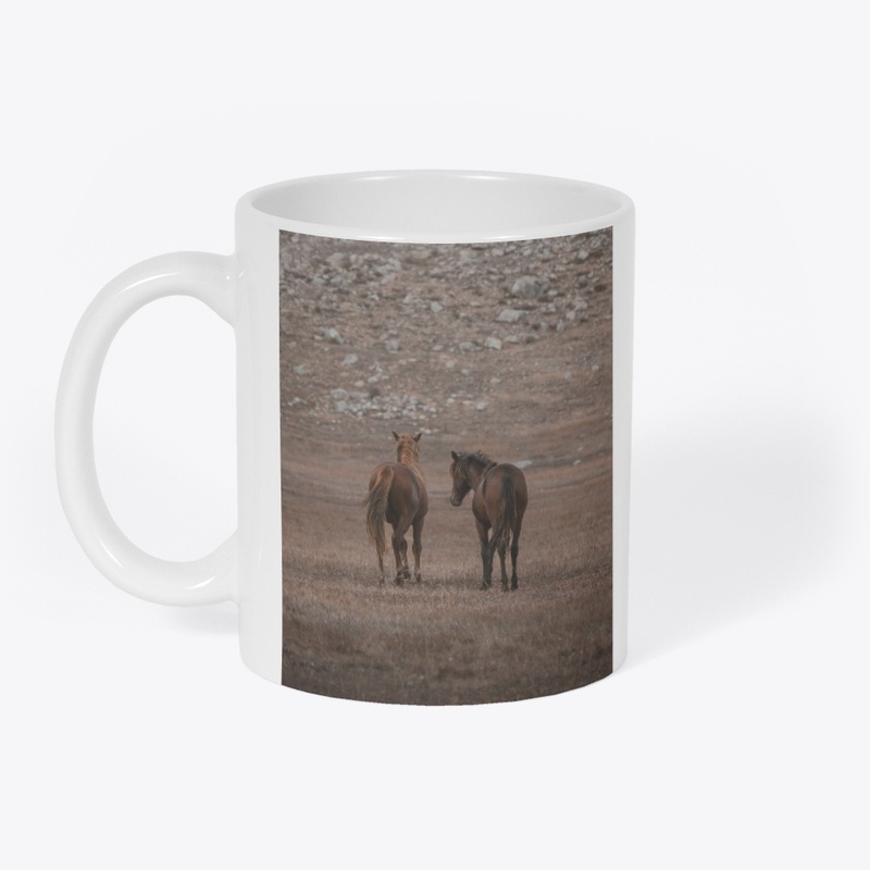 Prairie Horse Pillow