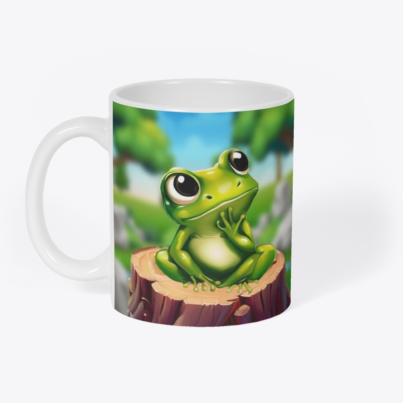 frog prints on asseccrioes&t-shirts 