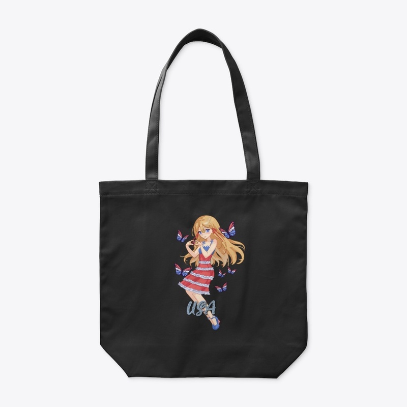USA Women/Girl Shirt - Art by Saya Ahiru