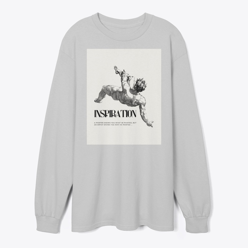 Falling Man Pencil Drawing Tee