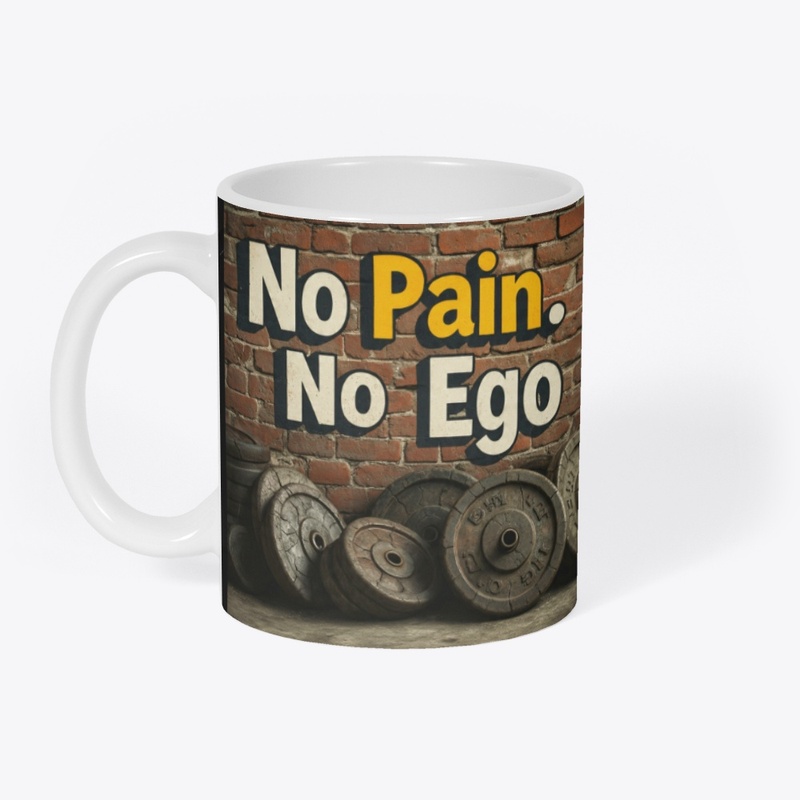 No Pain. No Ego. – Hardcore Training Tee