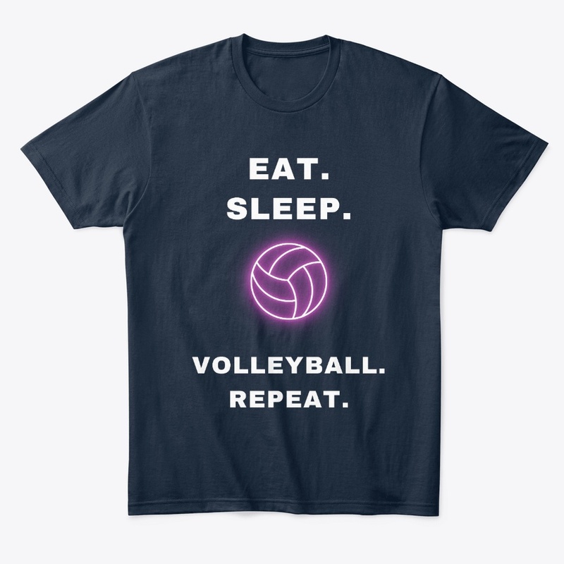 Eat Sleep Volleyball Repeat - Fun 
