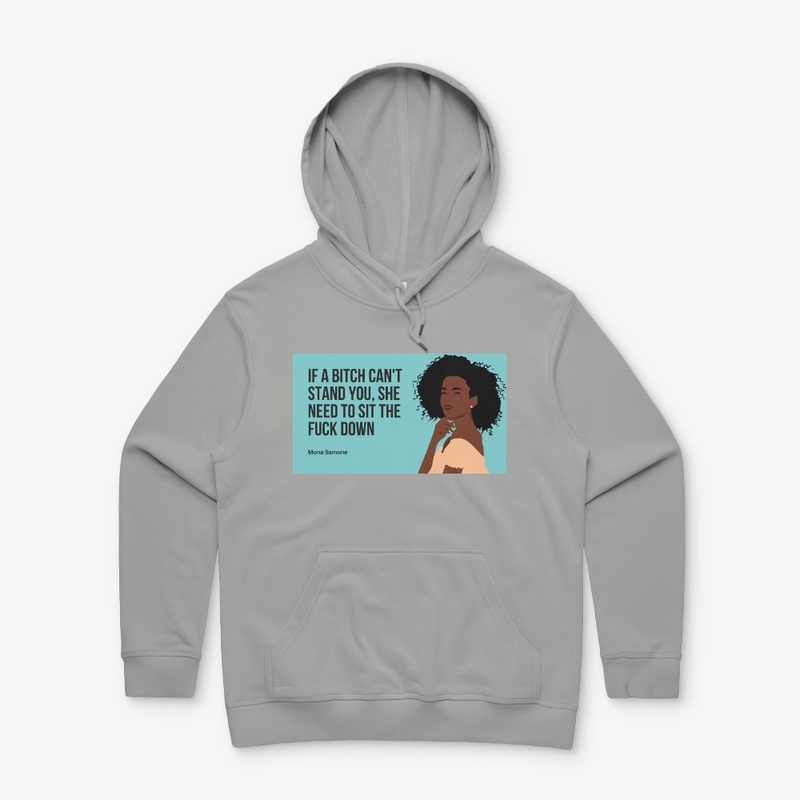 If a BITCH! (Blue Background)