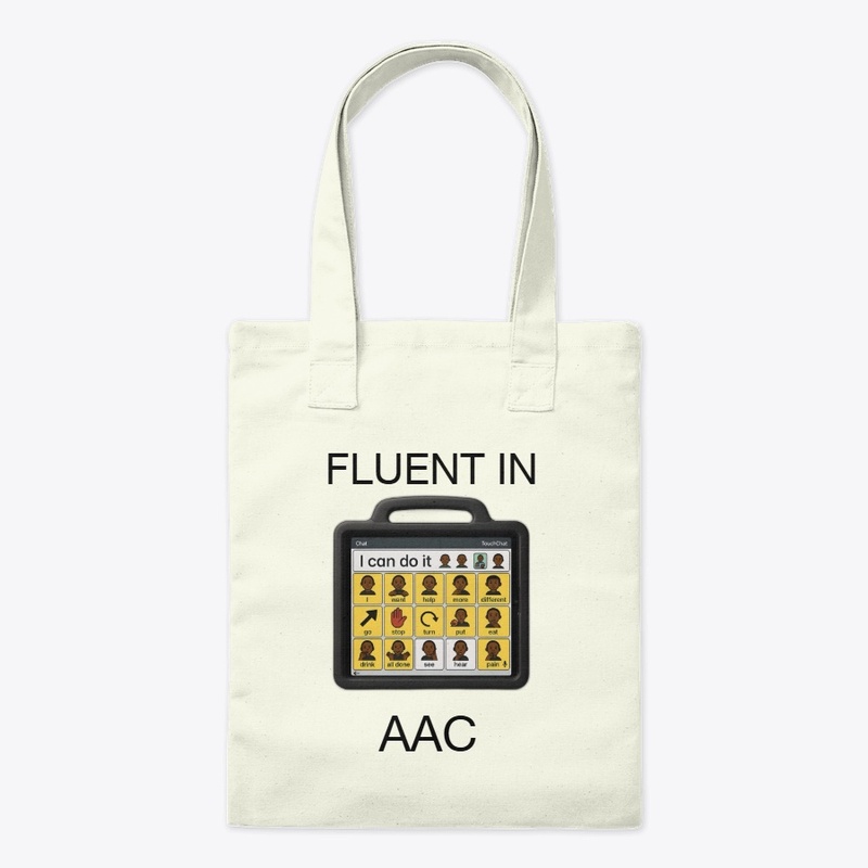 Fluent in Aac - Tote Bag