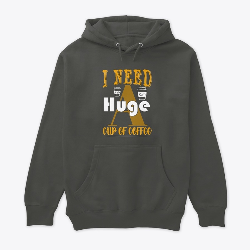 typography coffee t shirt & mug design