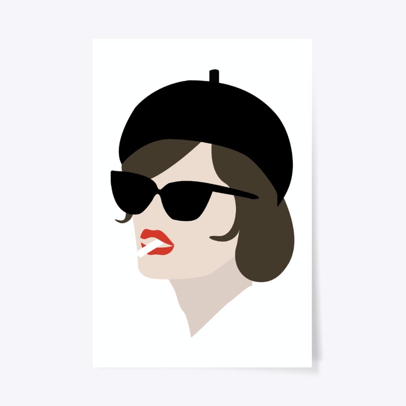 Parisian Beauty Illustration