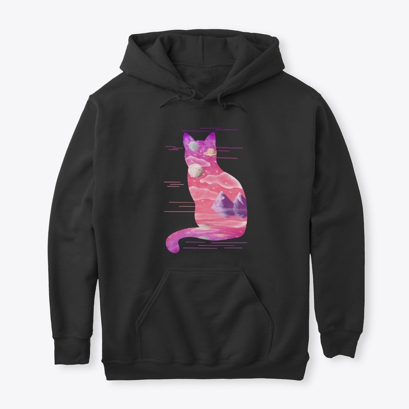 UNIVERSE SHAPED CAT