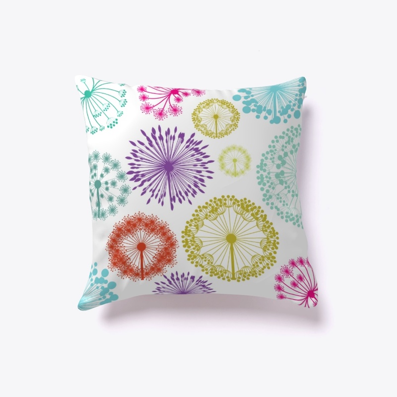 Autumn floral design pattern